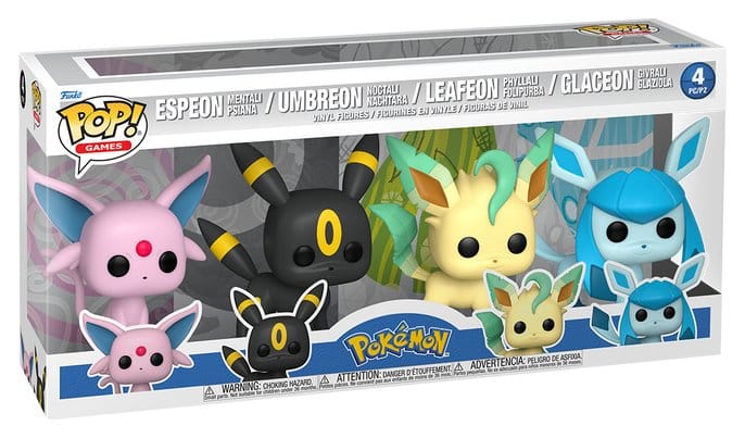 Funko POP! Pokemon - Eeveelutions - 4-pack Bundle #2