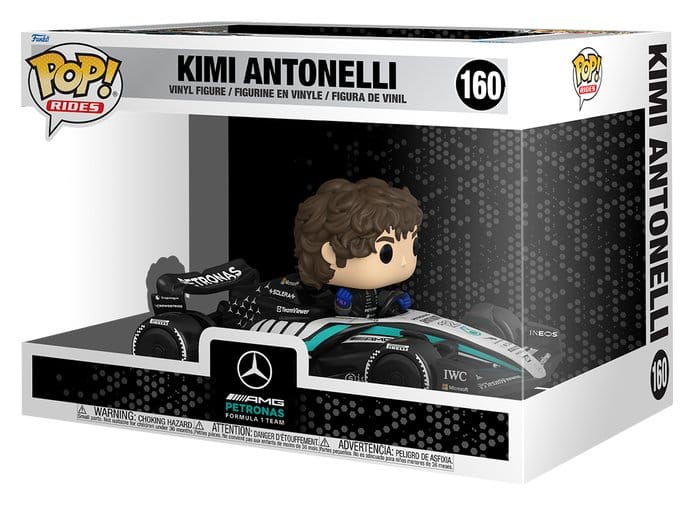 Funko POP! Rides Super Deluxe Formula 1 - Kimi - Mercedes Benz