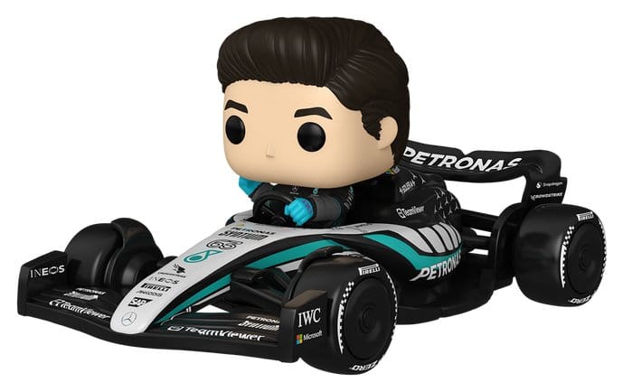 Funko Formula 1 - George Russell - POP! Rides Super Deluxe Vinyl Figure Mercedes Benz