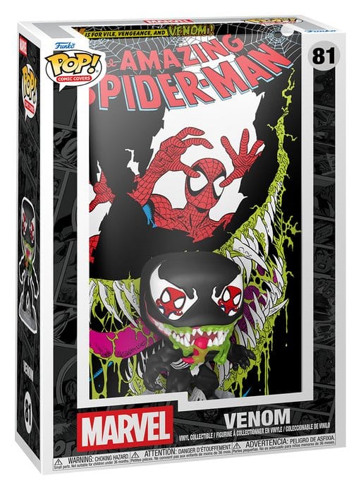 Funko POP! Marvel - Amazing Spider-Man (Venom) - Comic Covers #346
