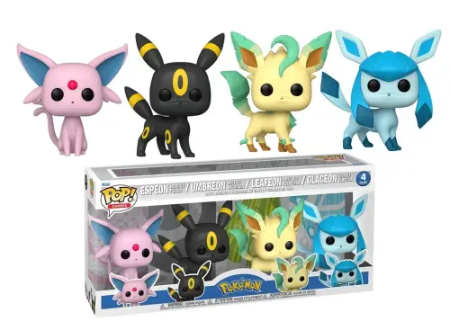 Funko POP! Pokemon - Eeveelutions - 4-pack Bundle #2