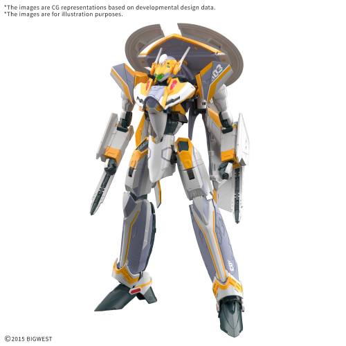 Bandai Macross - Chuck Mustang - HG 1/100 VF-31E Siegfried