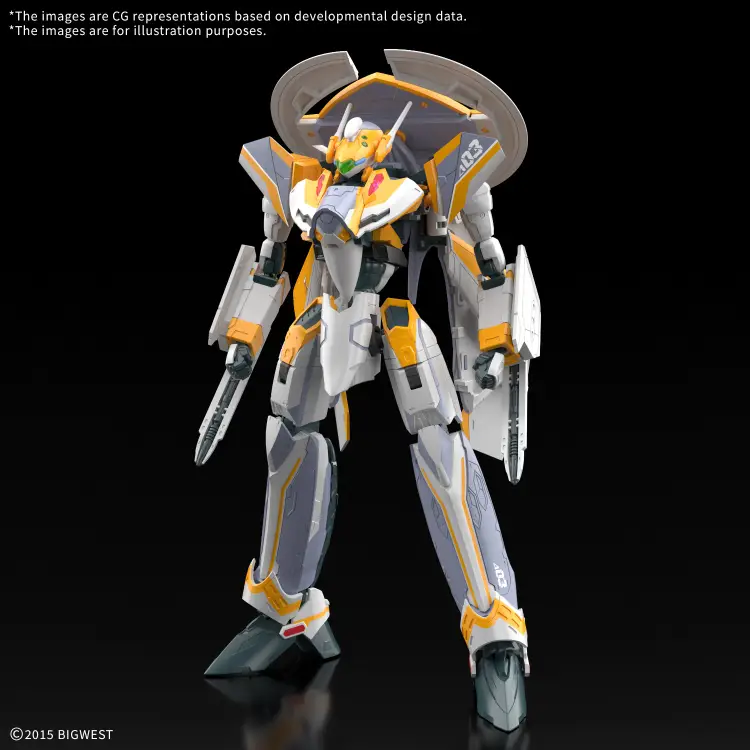 Bandai Macross - Chuck Mustang - HG 1/100 VF-31E Siegfried