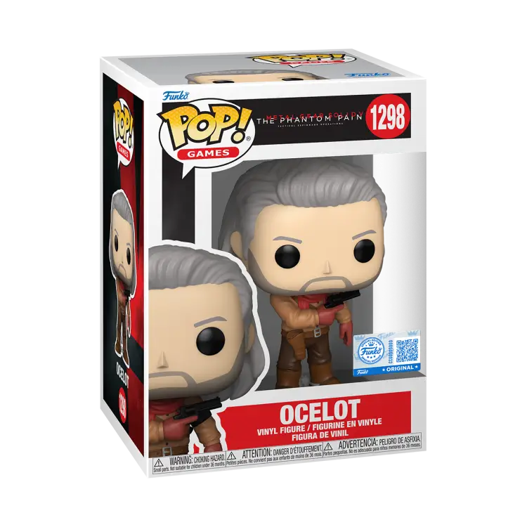 Funko POP! Games - Metal Gear - Revolver Ocelot #1298