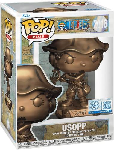 Funko POP! One Piece - Usopp Bronze #2016 with Protector