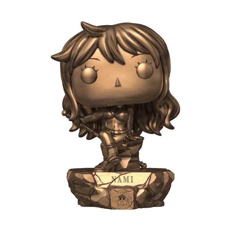 Funko POP! One Piece - Nami Bronze #2015 + Hard Protector