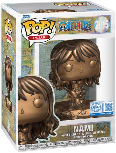 Funko POP! One Piece - Nami Bronze #2015 + Hard Protector