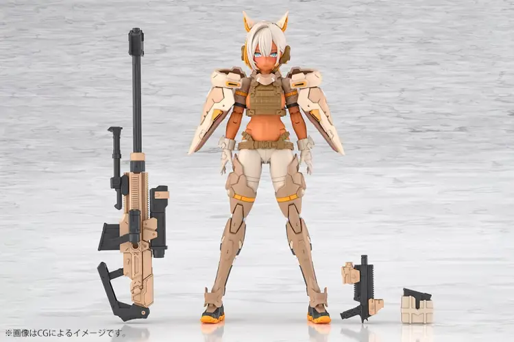 Kotobukiya - Megami Device - Yggdrасil Skoll Sharpshooter Tempest - Model Kit 16cm