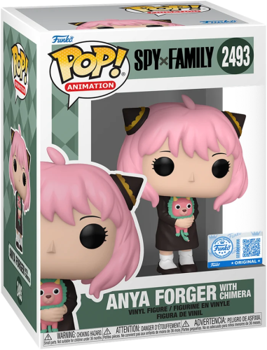 Funko POP! SPY X FAMILY - Anya Forger - Anya Forger with Chimera #2493