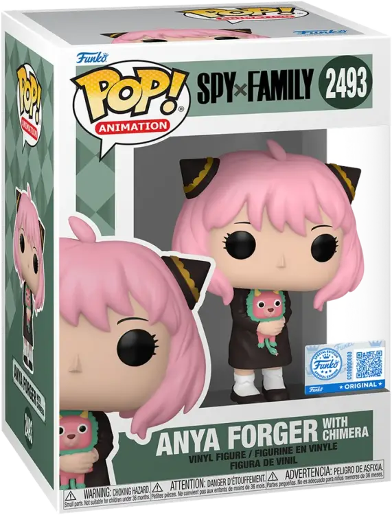 Funko POP! SPY X FAMILY - Anya Forger - Anya Forger with Chimera #2493