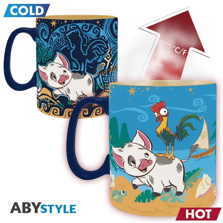 ABYstyle DISNEY - Moana & Friends - Kubek zmieniający kolor