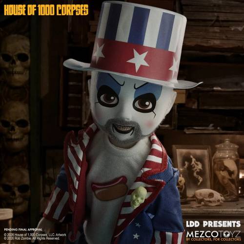 Mezco Toys - House of 1000 Corpses - Captain Spaulding - Living Dead Dolls Presents 25cm