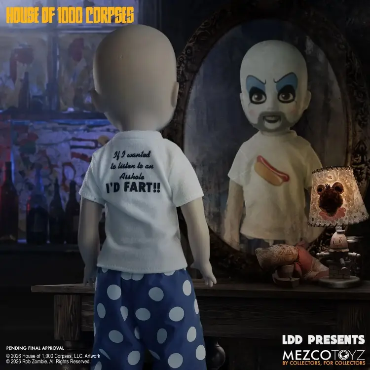 Mezco Toys - House of 1000 Corpses - Captain Spaulding - Living Dead Dolls Presents 25cm