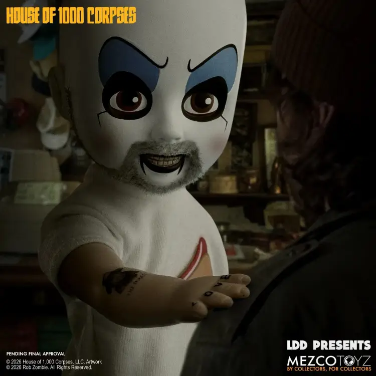 Mezco Toys - House of 1000 Corpses - Captain Spaulding - Living Dead Dolls Presents 25cm
