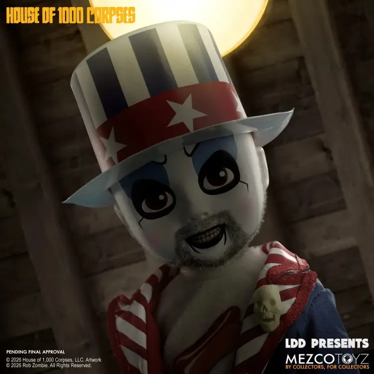 Mezco Toys - House of 1000 Corpses - Captain Spaulding - Living Dead Dolls Presents 25cm