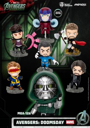 Beast Kingdom Marvel Avengers Doomsday Figure Set 6 Pack 9.6cm
