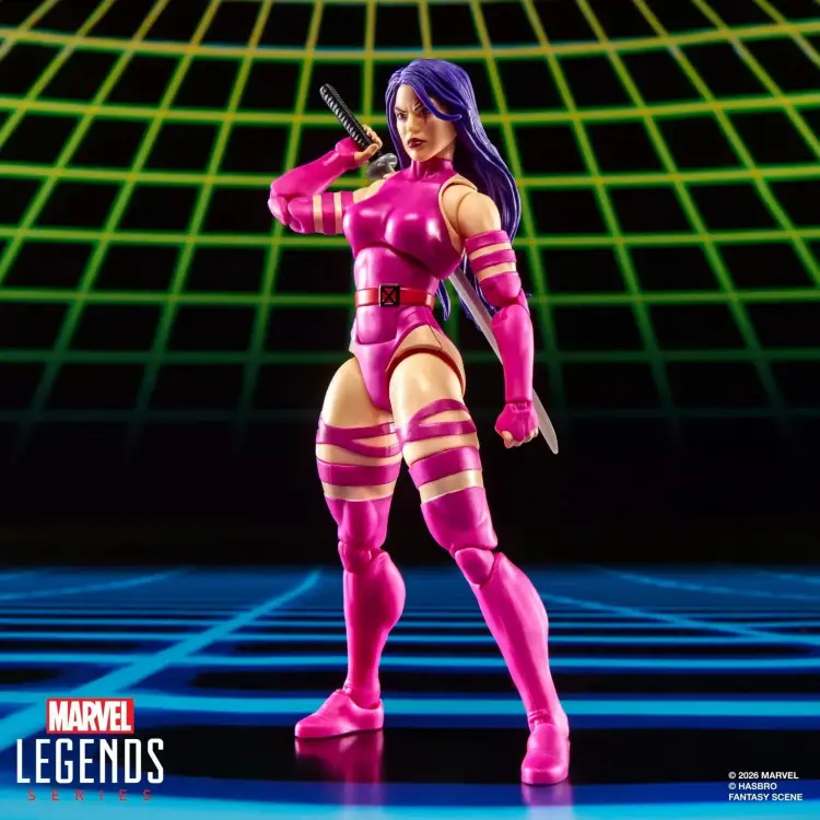 Hasbro Marvel Legends Wolverine vs Psylocke Action Figures 15cm