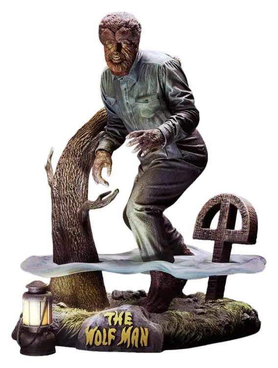 X-Plus - The Wolf Man Plastic Model Kit 1/8 Lon Chaney Jr. as Wolf Man 22 cm (Reproduction)