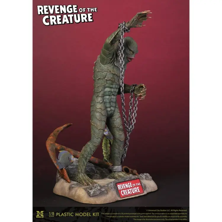 X-Plus - Revenge of the Creature Plastic Model Kit 1/8 Scale 28 cm (Reproduction)