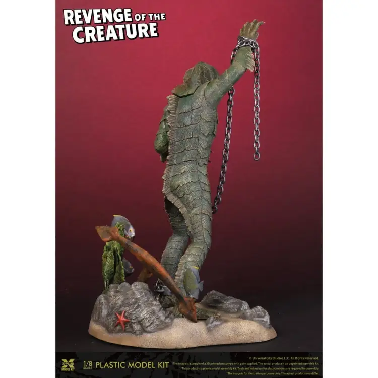 X-Plus - Revenge of the Creature Plastic Model Kit 1/8 Scale 28 cm (Reproduction)