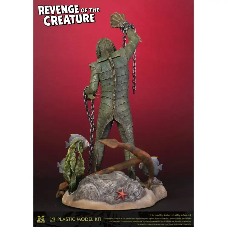 X-Plus - Revenge of the Creature Plastic Model Kit 1/8 Scale 28 cm (Reproduction)