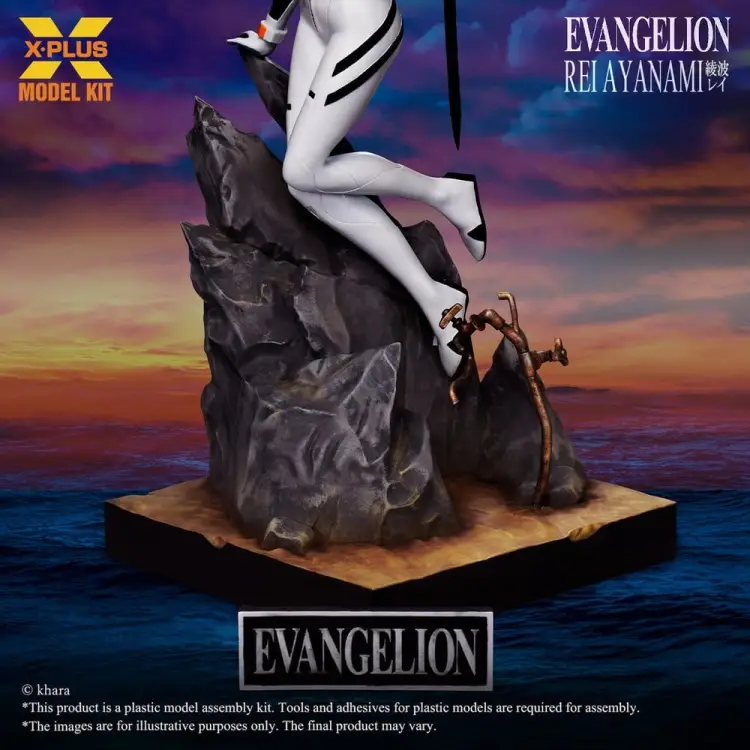 X-Plus - Evangelion Plastic Model Kit 1/8 Rei Ayanami 20 cm (Reproduction)
