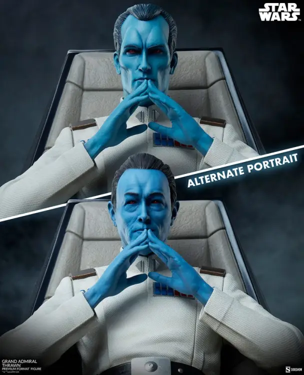 Sideshow Collectibles Star Wars Premium Format Figure Grand Admiral Thrawn 43 cm