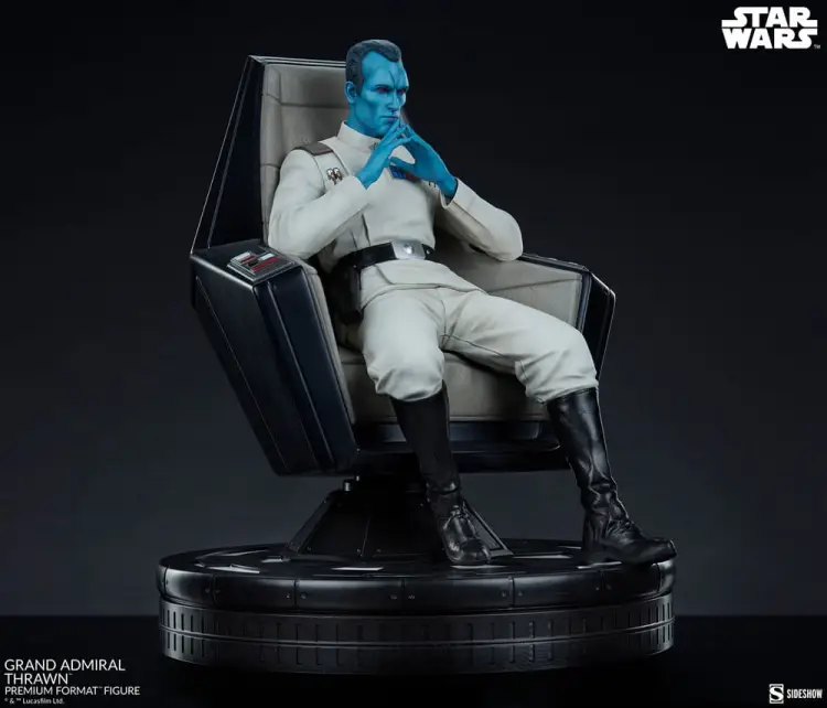 Sideshow Collectibles Star Wars Premium Format Figure Grand Admiral Thrawn 43 cm