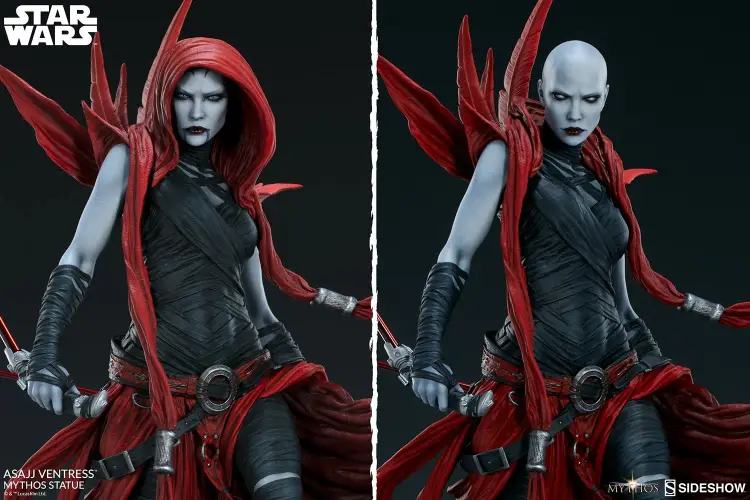 Sideshow Collectibles - Star Wars Mythos Asajj Ventress Statue 58 cm