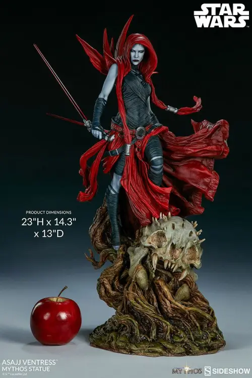 Sideshow Collectibles - Star Wars Mythos Asajj Ventress Statue 58 cm