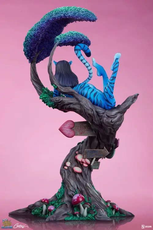 Sideshow Collectibles Fairytale Fantasies Collection Lady Cheshire Cat Statue