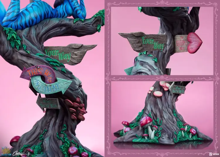 Sideshow Collectibles Fairytale Fantasies Collection Lady Cheshire Cat Statue