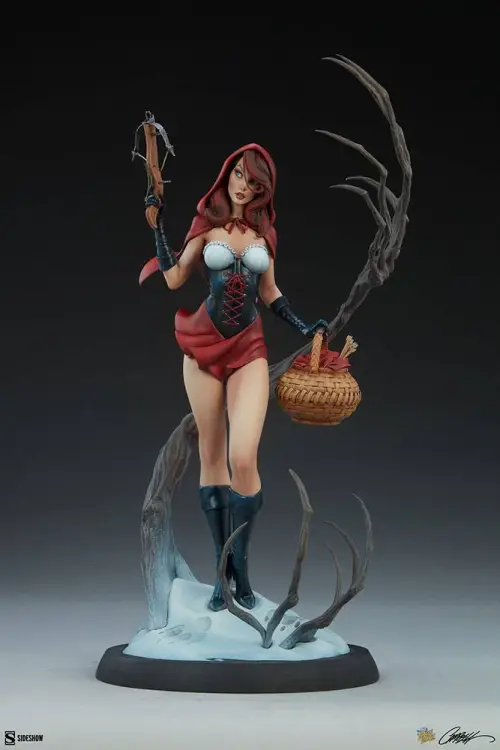 Sideshow Collectibles Fairytale Fantasies Collection Red Riding Hood Statue 48 cm