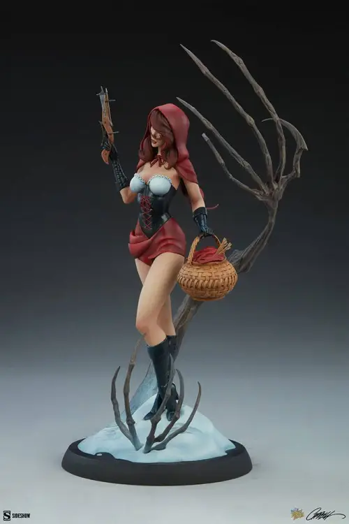 Sideshow Collectibles Fairytale Fantasies Collection Red Riding Hood Statue 48 cm