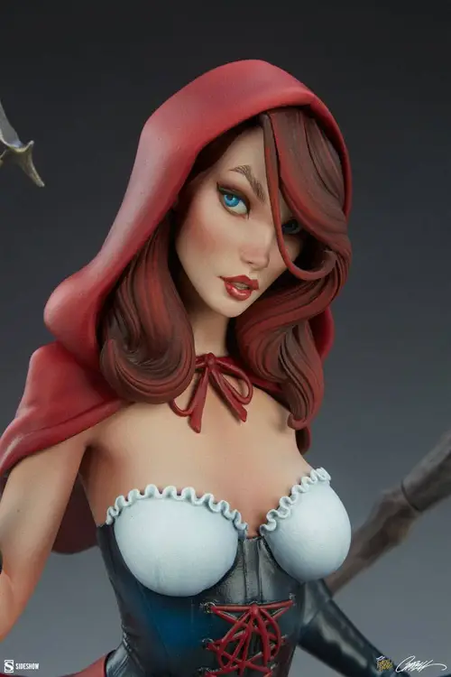 Sideshow Collectibles Fairytale Fantasies Collection Red Riding Hood Statue 48 cm
