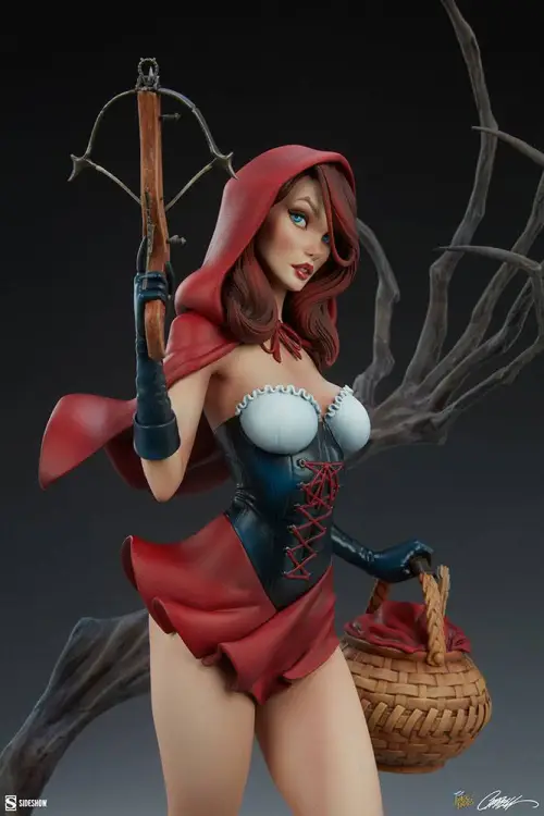 Sideshow Collectibles Fairytale Fantasies Collection Red Riding Hood Statue 48 cm