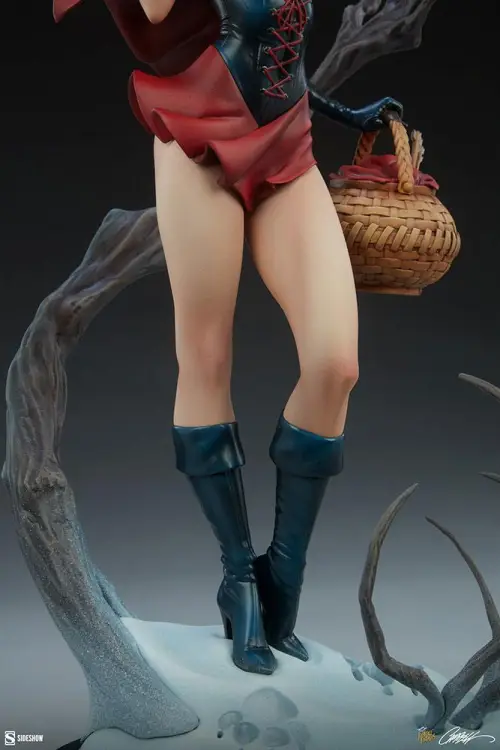 Sideshow Collectibles Fairytale Fantasies Collection Red Riding Hood Statue 48 cm