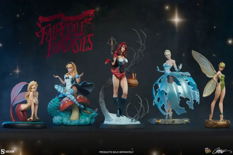 Sideshow Collectibles Fairytale Fantasies Collection Red Riding Hood Statue 48 cm