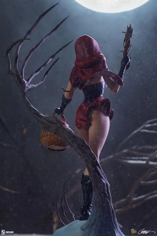 Sideshow Collectibles Fairytale Fantasies Collection Red Riding Hood Statue 48 cm