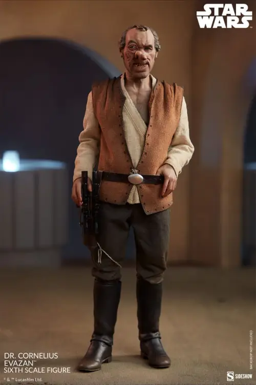 Sideshow Collectibles - Star Wars Episode IV Scum & Villainy Action Figure 1/6 Doctor Cornelius Evazan 30 cm