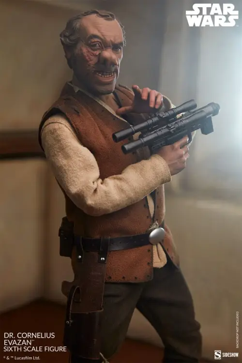 Sideshow Collectibles - Star Wars Episode IV Scum & Villainy Action Figure 1/6 Doctor Cornelius Evazan 30 cm