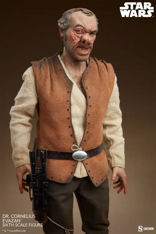 Sideshow Collectibles - Star Wars Episode IV Scum & Villainy Action Figure 1/6 Doctor Cornelius Evazan 30 cm
