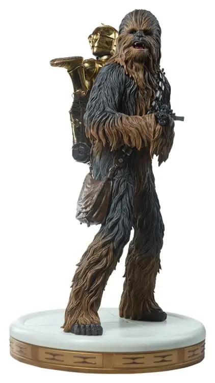 Sideshow Collectibles - Star Wars Premium Format Statue Chewbacca and C-3PO 63 cm