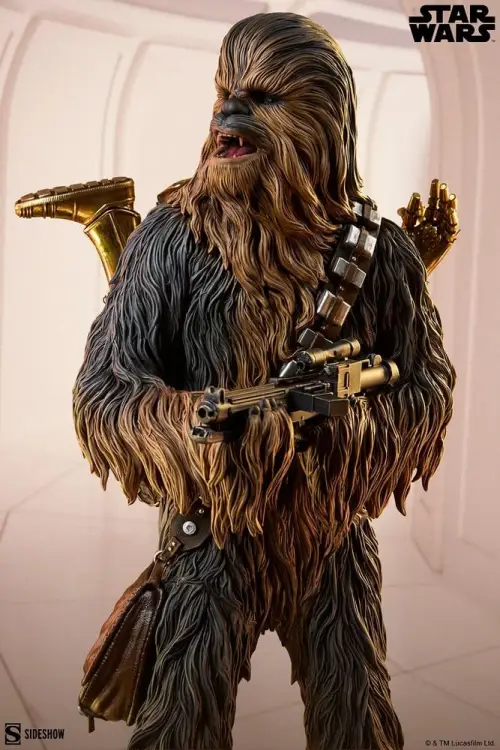 Sideshow Collectibles - Star Wars Premium Format Statue Chewbacca and C-3PO 63 cm