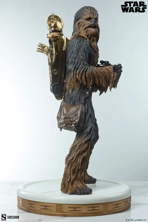 Sideshow Collectibles - Star Wars Premium Format Statue Chewbacca and C-3PO 63 cm