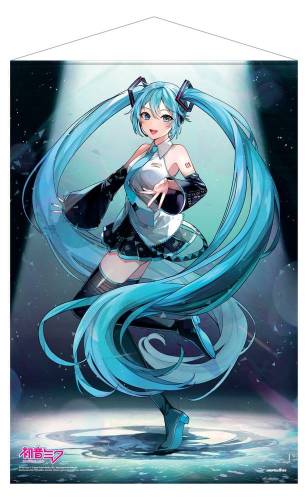 POPbuddies - Hatsune Miku Wandrolle On Top of the World (Maxi Size) 61 x 91 cm