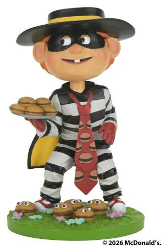 NECA McDonalds - Hamburglar - Bobblehead