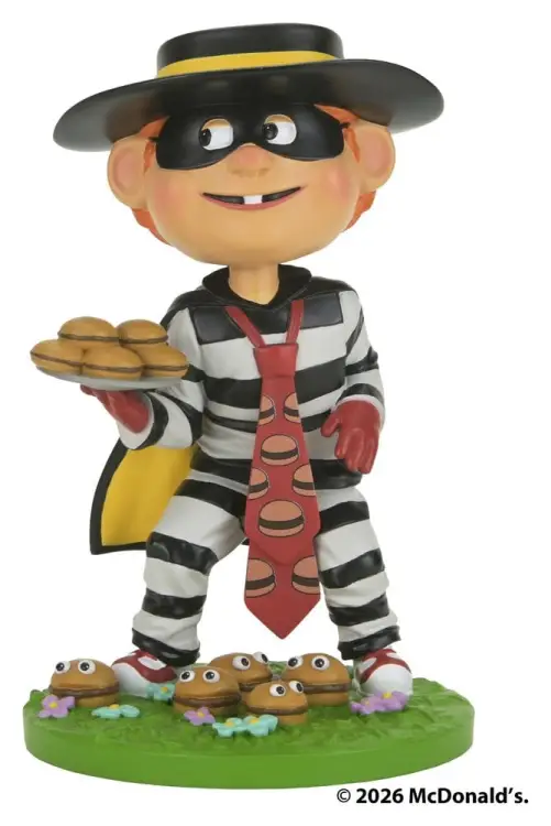 NECA McDonalds - Hamburglar - Bobblehead