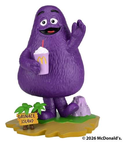 NECA McDonalds - Grimace - Head Knocker