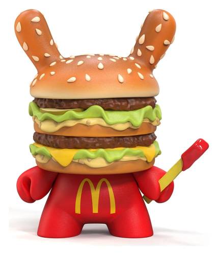 Kidrobot McDonalds - Big Mac - Dunny